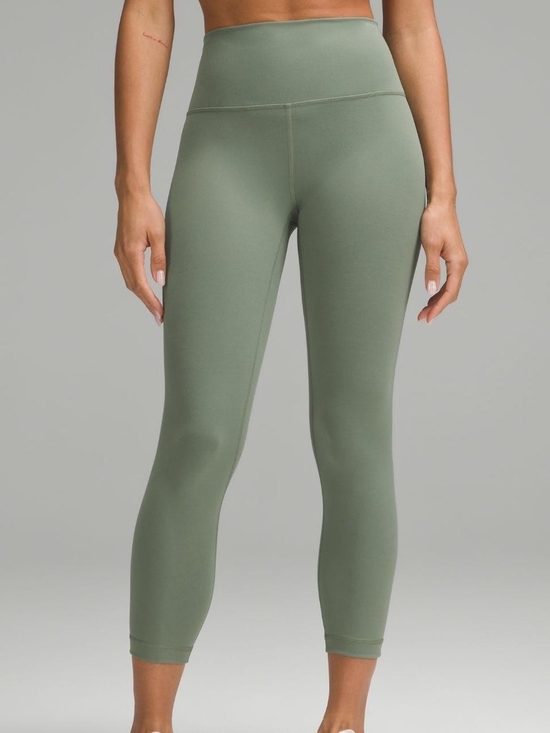 lululemon athletica Pants - NEW Lululemon 8 Wunder Train High-Rise 23 Grey Eucalyptus GREU Green Leggings
